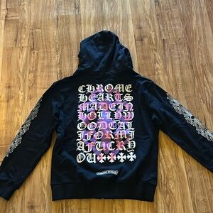 CHROME HEARTS HOODIE/ZIPUP SIZE MEDIUM